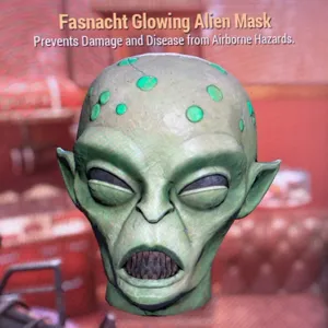 glowing alien