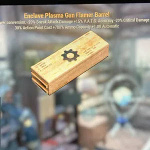 Enclave PG Flamer barrel