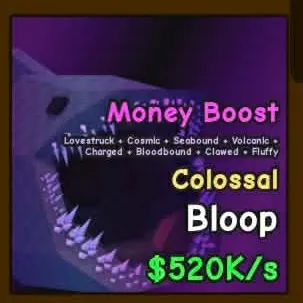 Colossal Bloop (520k/s) EASY MONEY FARM! Catch and tame