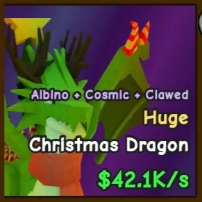 HUGE Christmas Dragon | O.G RAREST PET! | Catch & Tame