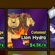 COLOSSAL Lion Hydra // New Rare 0.5% Pet! CHEAP & Rarest Size!
