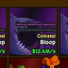 COLOSSAL BLOOP // 12.6M/s // RAREST MONEY PER SEC IN GAME
