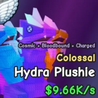 Colossal Hydra Plushie (Gold) Catch & Tame