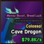Colossal Cave Dragon // 0.5% Exclusive Pet // Almost FULL Mutation | CHEAPEST!
