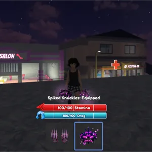 Slasher claws+spikedknuc