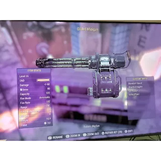 GILDED MINI GUN 