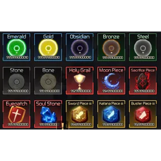 BROKEN BLADE PACK BUNDLE ALL ITEMS IN GAME 5QQI