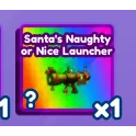 Santa naughty or nice launcher