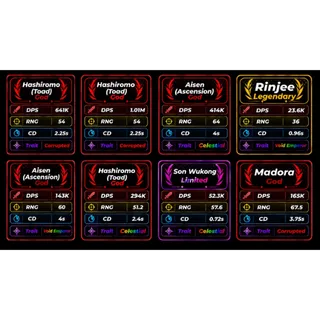 8x UNITS BUNDLES (Strongest Units)