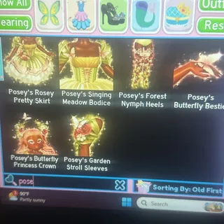 posey’s set