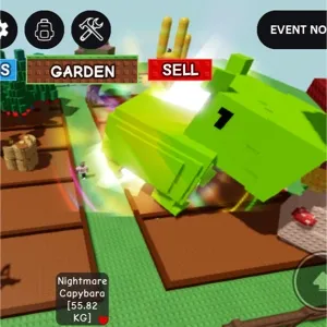 Max Level Rainbow Huge Capybara 75kg