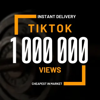 1M TikTok Views| INSTANT DELIVERY | Lifetime Guarantee