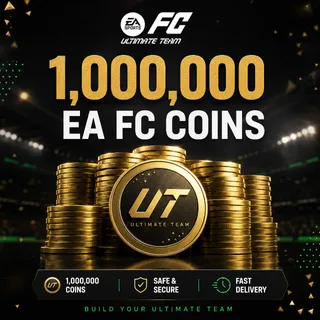 1,000,000 EA Sports FC 26 Coins | PS4 PS5 Xbox One Series X/S | Fast Delivery