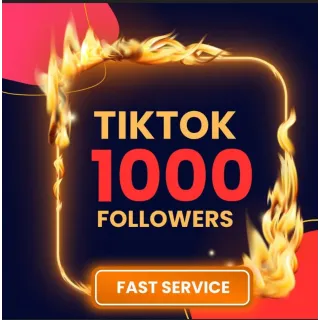 Boost your TikTok with 1000+ followers - Gain over 1000 followers instantly Lifetime Guarantee