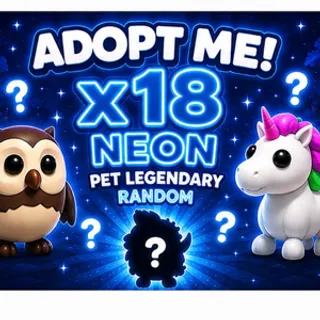 X18  Neon Pet Legendary