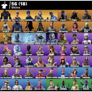 [PC] 56 SKINS | OG STW | OMEGA (STAGE 5) | ROGUE AGENT | BLUE STRIKER | STAGE 5 | GOLD | BLACK WEREWOLF | STAGE 4 | STAGE 5 | 