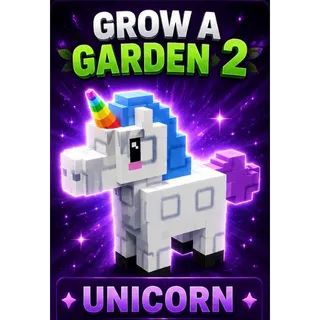 x1 unicorn grow a garden 2