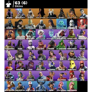 [PC] 63 SKINS | STAGE 5 | ROCOCO CLOAK-O | STAGE 4 | STAGE 4 - NO PONYTAIL | STAGE 5 - NO SHOULDER PAD | STAGE 5 | mail change