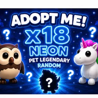 X18  Neon Pet Legendary