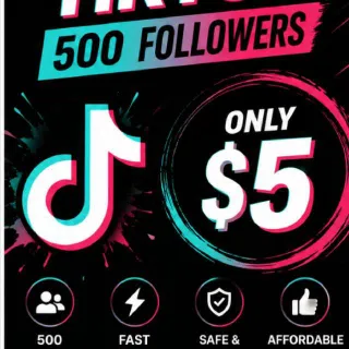 500 tiktok followers