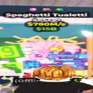 780m Spaghetti Tualetti