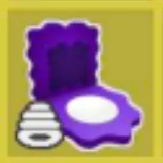 Purple Wavy Hive