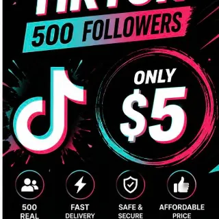 500 TIKTOK FOLLOWERS