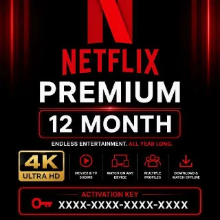 netflix 12 Month Activation Key