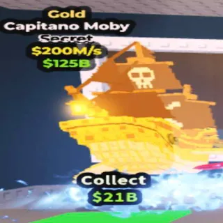200m Gold Capitano Moby