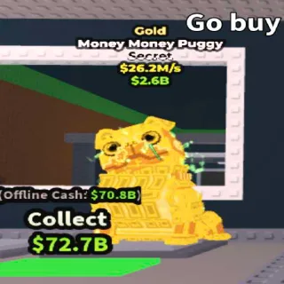 Gold Money Money Puggy