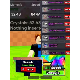 STEAL AN EGG 32-33B/S RANDOM ETERNALS (ACCOUNT)