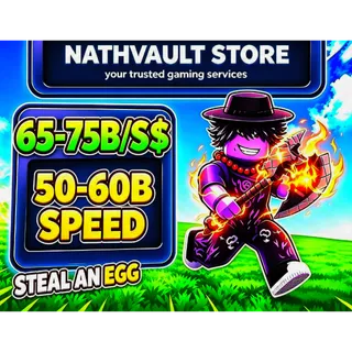 STEAL AN EGG | 70B/S 50B SPEED | GOD ZILLA AXE | ACCOUNT CLEAN