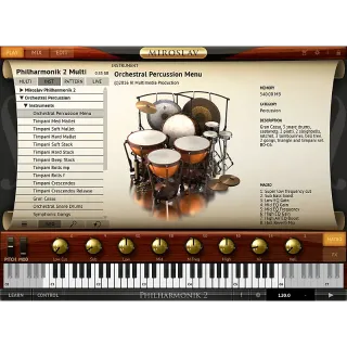 IK Multimedia Orchestral Percussion 