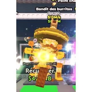 BRAINROT- Burrito Bandito GOLD 13M/s