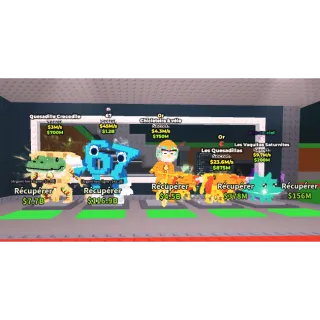 5X BUNDLE - 45M 23.6M 9.7M 4.3M 3M