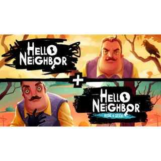 Hello Neighbor + Hello Neighbor Hide and Seek Collection