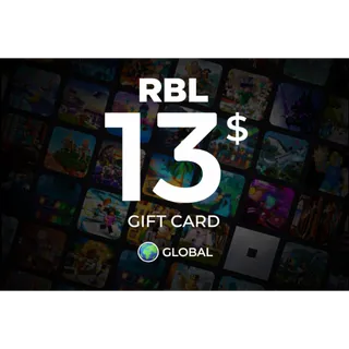 $13.00 USD Gift Card RBL (Stockable) ⚡️ INSTANT
