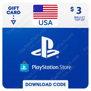$3.00 USD PlayStation Store US