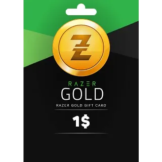 $1.00 USD Razer Gold