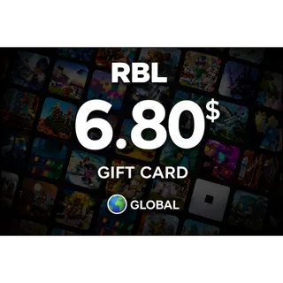 $6.80 USD Gift Card RBL (Stockable) ⚡️ INSTANT