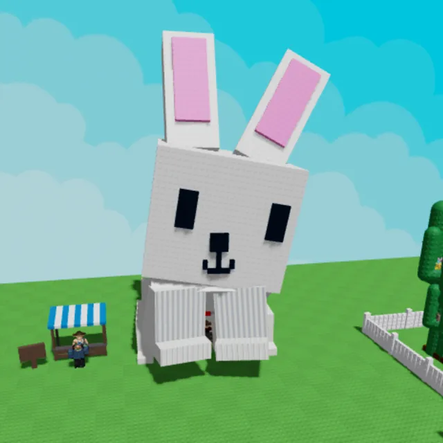 Mega Huge Bunny - Roblox Game Item - Gameflip