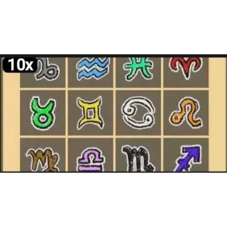  10x Star Signs