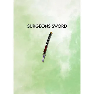 Surgeon's  sword.(Fisch)