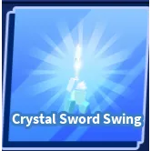 Crystal Sword Swing Emote