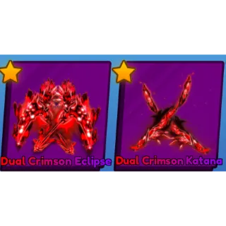 Dual Crimson Bundle + Emote