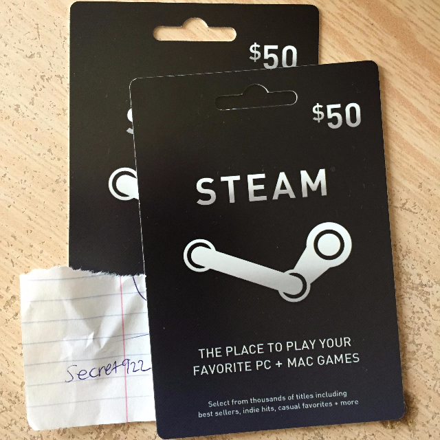 Steam wallet card $50 - Steam Gift Cards - Gameflip