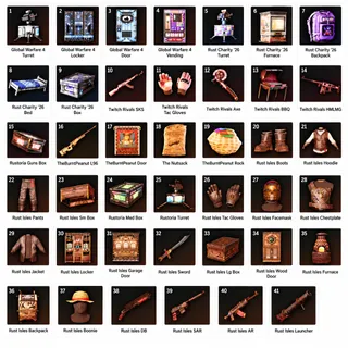 Rust 41 Rewards | Round 49+50+51+52+53⚡Twitch Drop Instant Delivery