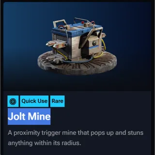 ARC Raiders Jolt Mine BLUEPRINT