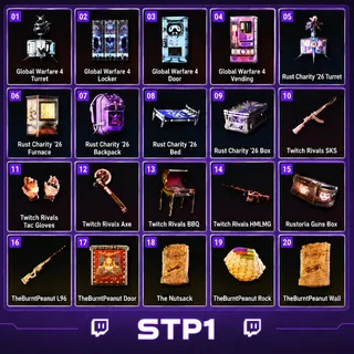 Rust 20/20💎Rust Charity '26 + Global Warfare 4+ Rivals💎 Twitch Drop