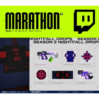 Marathon 5/5 Season 2 Nightfall💎Transmit Engine Magnum Twitch Drop